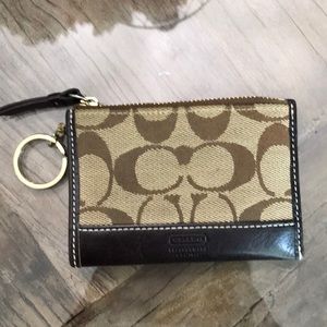 Coach mini wallet